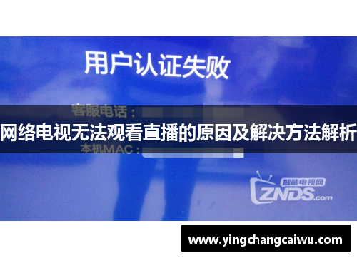 网络电视无法观看直播的原因及解决方法解析